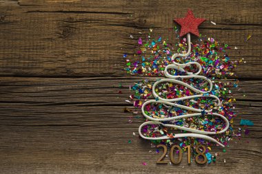 Mutlu yıllar kartı.