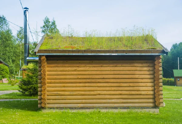 Traditionele IJslandse houten huis — Stockfoto