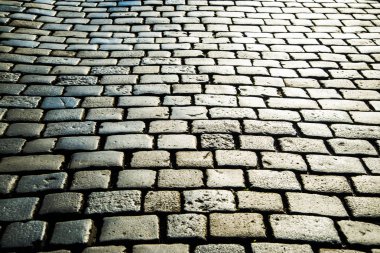 Arnavut kaldırımı arka plan, kaldırım sokak 