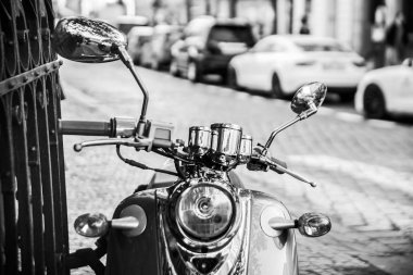 eski İtalyan scooter Park tarz