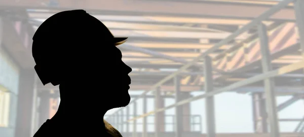 silhouette of Working Man