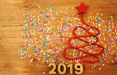 Mutlu yıllar kartı.