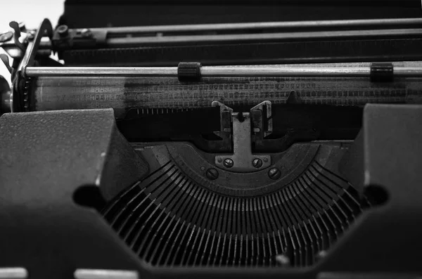 Nahaufnahme alter Schreibmaschine. — Stockfoto