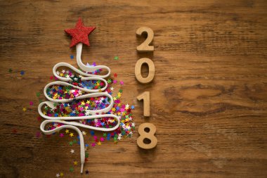 Mutlu yıllar kartı.