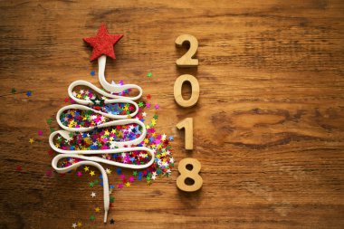 Mutlu yıllar kartı.