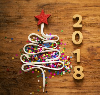 Mutlu yıllar kartı.