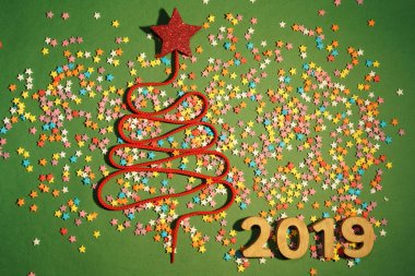 Mutlu yıllar kartı.