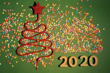 Mutlu yıllar kartı.