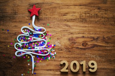 Mutlu yıllar kartı.