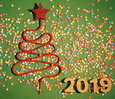 Mutlu yıllar kartı.