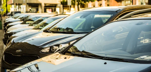 Prague Tsjechië Juni 2017 Luxe Moderne Auto Koop Auto Dealer — Stockfoto