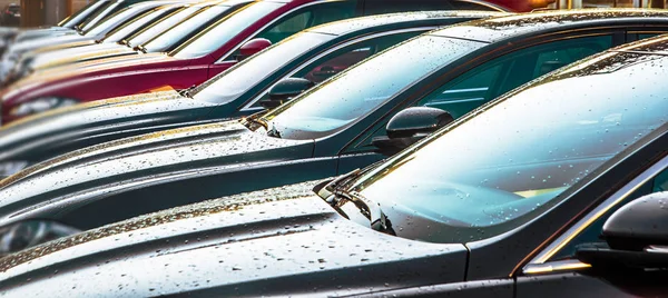 Prague Tsjechië Juni 2017 Luxe Moderne Auto Koop Auto Dealer — Stockfoto