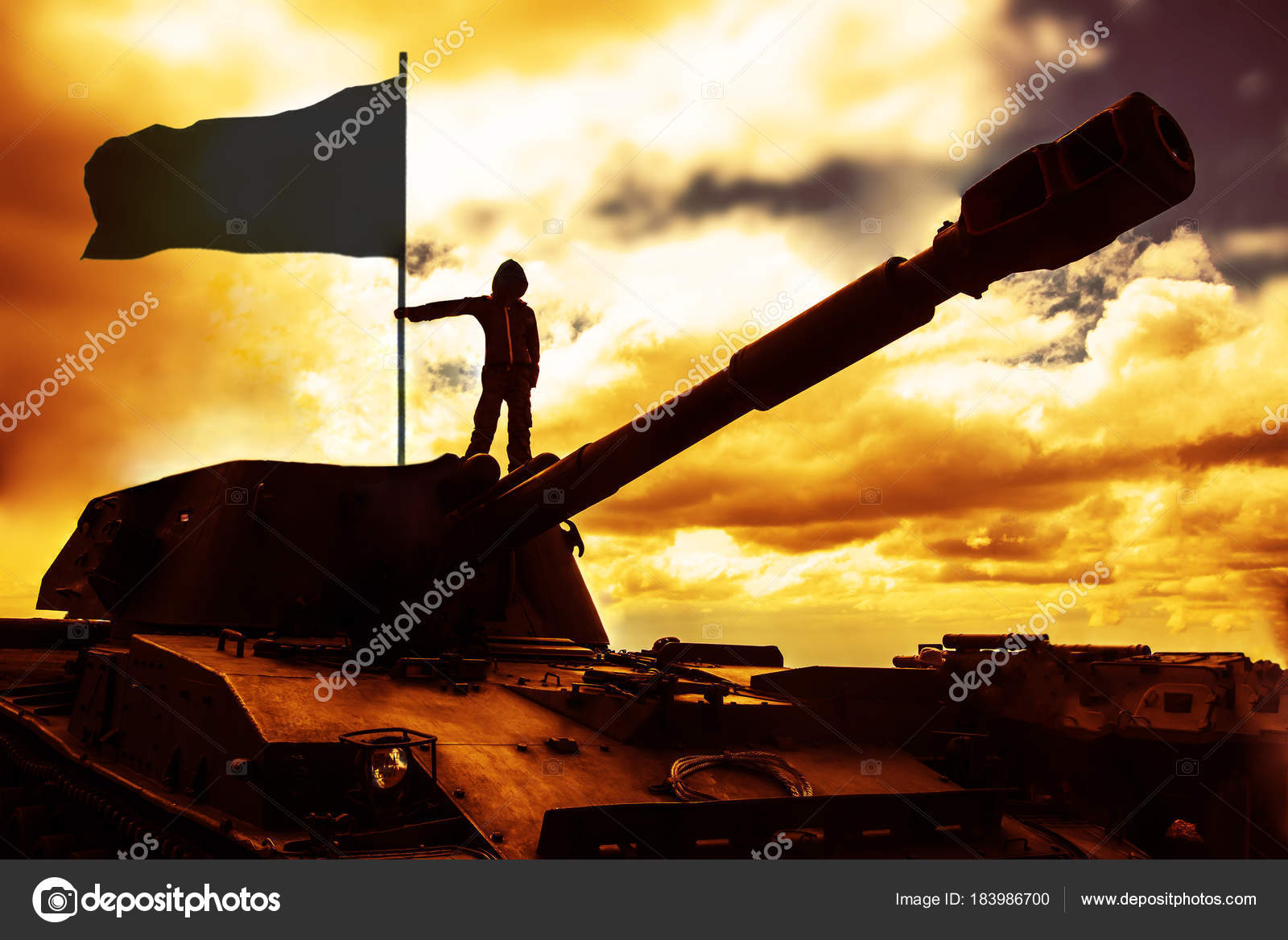 Танковый Флаг Фото
