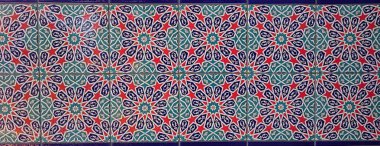 Etnik tarzı geometrik figürler ile seamless modeli. Yerel Asya süs arka plan. 