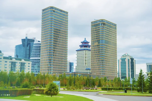 Astana Kasachstan Juli 2016 Ritz Carlton Und Beijing Palace Soluxe — Stockfoto