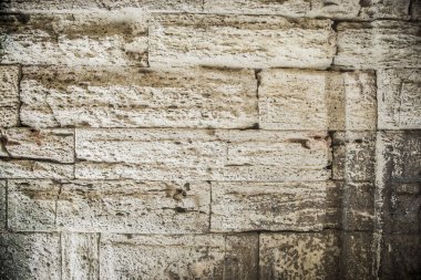 Taş Castle duvar Background.Granite doku, taş duvar yüzeyi 