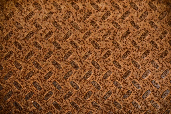 Rostiger Eisenboden Textur Hintergrund Rostbrauner Metallischer Hintergrund — Stockfoto