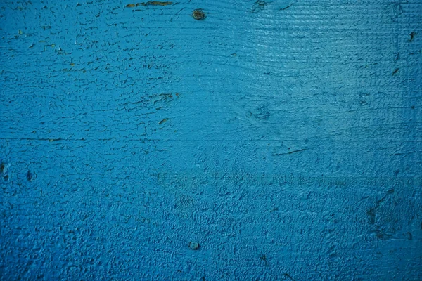 Grunge Sfondo Texture Legno Marrone Verniciato Blu Con Macchie Sporche — Foto Stock