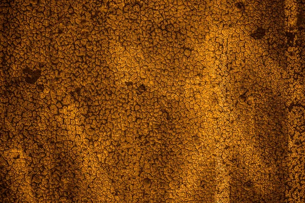 錆びた金属の茶色と黄色の質感 非常に詳細なグランジ背景画像 — ストック写真
