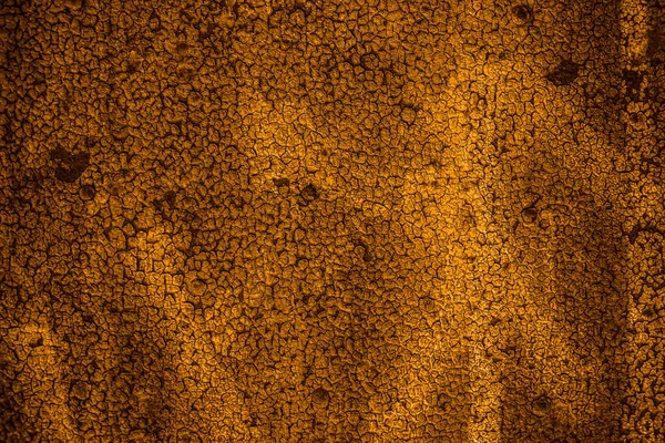 Texture Metallo Arrugginito Marrone Giallo Immagine Molto Dettagliata Sfondo Grunge — Foto Stock