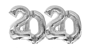 Yeni yıl ve mutlu noeller 2020 kutlama konsepti. 