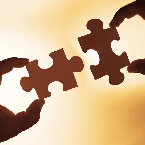 Hands Puzzle Pieces Teamwork Concept Royalty Free Stock Photos