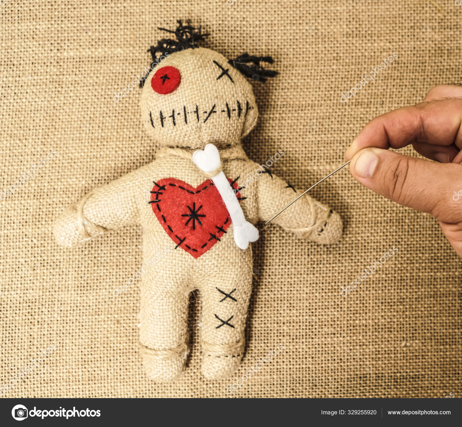 male voodoo doll