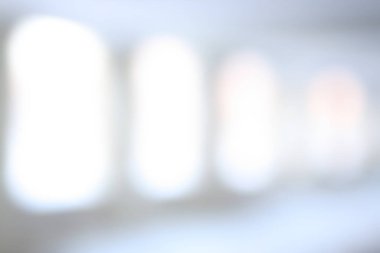 Arka plan bulanık ofis, alışveriş merkezi, lobi, gözlük, pencere