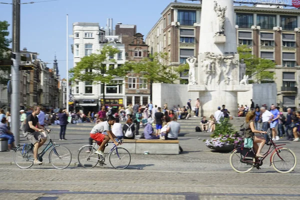 Amsterdam Nizozemsko Centrum Amsterdamu Staré Město — Stock fotografie