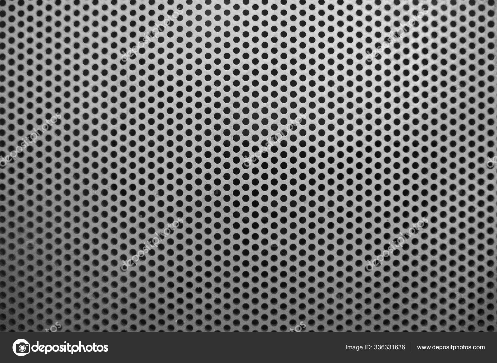 Padrão Fundo Ferro Com Muitos Buracos Fundo Malha Metal — Foto © borjomi88  #336331636, image size:1600x1167