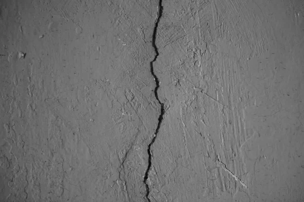 Texture Gray Half Half Old Surface Crack Pattern White Black — Stock Photo, Image