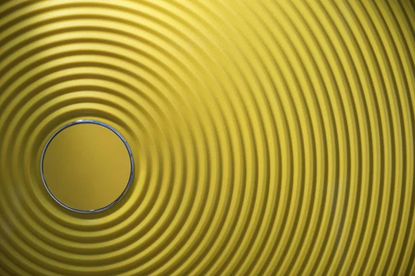 round, circle  Frame picture -  yellow wave background.