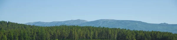 Úžasný Výhled Uralské Hory Jižním Uralu Scénická Krajina — Stock fotografie