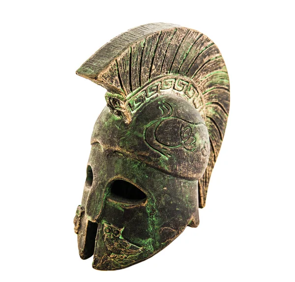 古代战士的头盔 罗马军团A — 图库照片