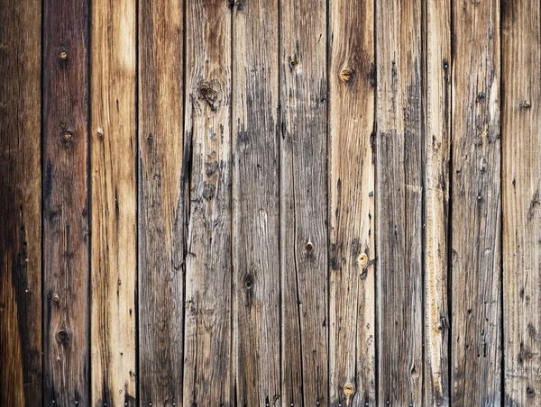 Stare Vintage Drewna Zewnętrznego Zardzewiałą Teksturą Śruby Tle Pionowej Linii — Zdjęcie stockowe