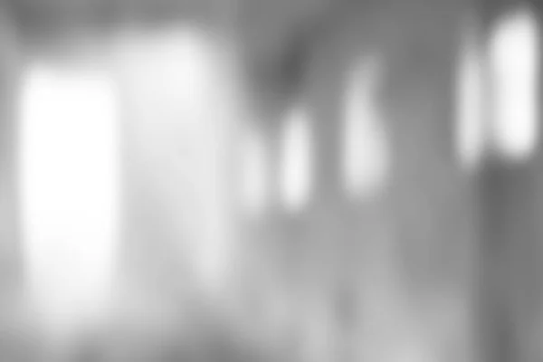 Blur Escritório Espaço Vazio Com Janelas Fundo Perspectiva Sala Luz — Fotografia de Stock