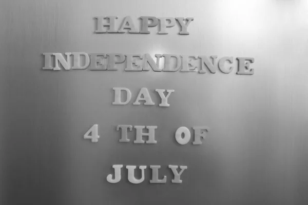 Szczęśliwego Lipca Dzień Niepodległości Stanach Zjednoczonych Ameryki — Zdjęcie stockowe