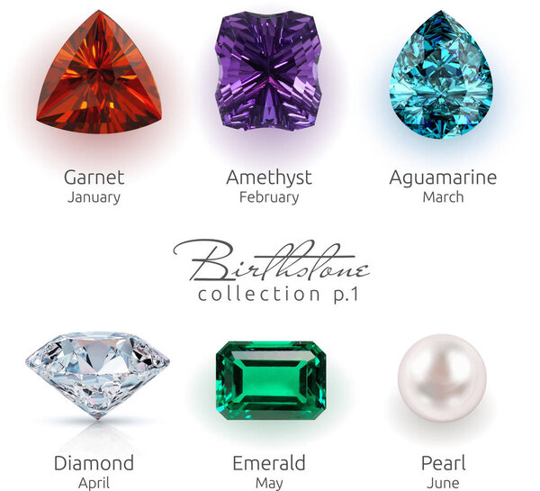 Реалистичная коллекция драгоценных камней коллекции драгоценных камней набор часть 1
