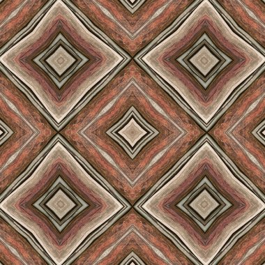 Ahşap rustik dekoratif sorunsuz illüstrasyon, doku veya desen. Arka plan, duvar kağıdı veya herhangi bir tasarım için.