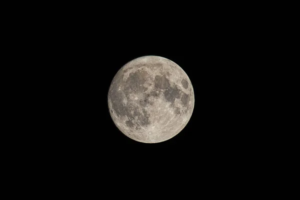 Luna Llena Superluna Noviembre 2016 Luna Más Clara Años Cielo —  Fotos de Stock