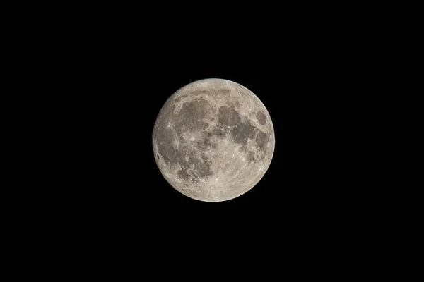 Vollmond Supermond November 2016 Der Klarste Mond Seit Jahren Klaren — Stockfoto