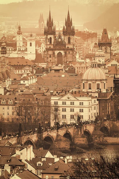 Достопримечательности Праги — стоковое фото