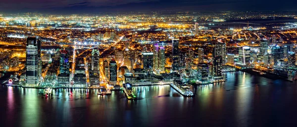 Aerial Jersey City — Stockfoto