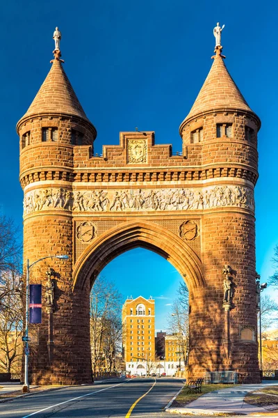 Soldaten en matrozen Memorial Arch — Stockfoto