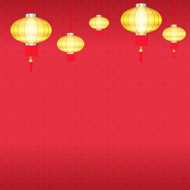 Kare desenli arka plan görüntüsü kırmızı renk.