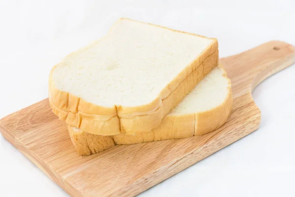 Упакованный хлеб два куска — стоковое фото