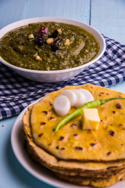 makki di roti ve sarso ka saag, ünlü Kuzey Hint yemekleri