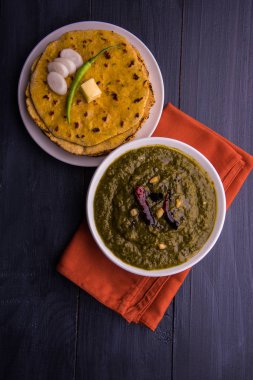 makki di roti ve sarso ka saag, ünlü Kuzey Hint yemekleri