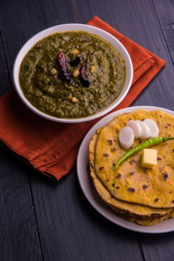 makki di roti ve sarso ka saag, ünlü Kuzey Hint yemekleri