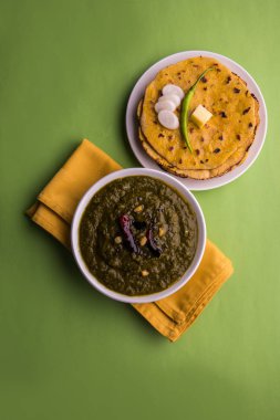 makki di roti ve sarso ka saag, ünlü Kuzey Hint yemekleri